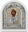 Ασημένια Εικόνα Χριστός Ανοιχτό Βιβλίο 105-G