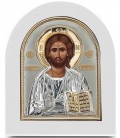 Ασημένια Εικόνα Χριστός Ανοιχτό Βιβλίο 205-G