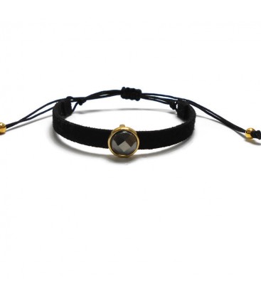 Βραχιόλι με κρύσταλλο χειροποίητο