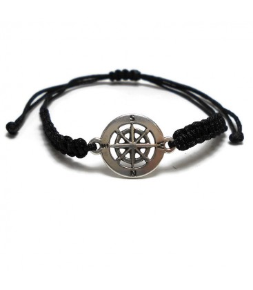 Βραχιόλι ανδρικό πυξίδα χειροποίητο