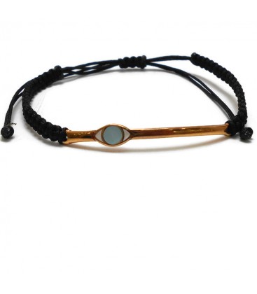 Βραχιόλι μάτι ταυτότητα χειροποίητο 