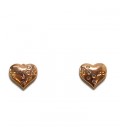 Σκουλαρίκια καρδιές από ασήμι 925 SK4253