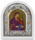 Ασημένια Εικόνα Αγία Άννα Μεταξοτυπία