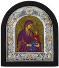 Ασημένια Εικόνα Αγία Άννα Μεταξοτυπία