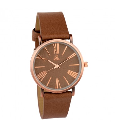 Ρολόι Season St Scorpion Vintage Series brown leather 2174-1