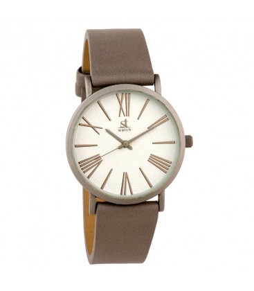 Ρολόι Season St Scorpion Vintage Series grey leather 2174-3