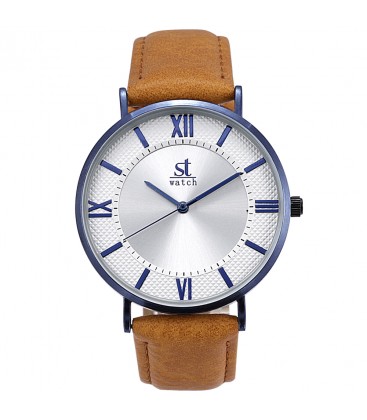 Season Time WATCH 2177-3 Empire Brown Leather Strap