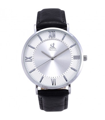 Season Time WATCH 2177-6 Empire Black  Leather Strap