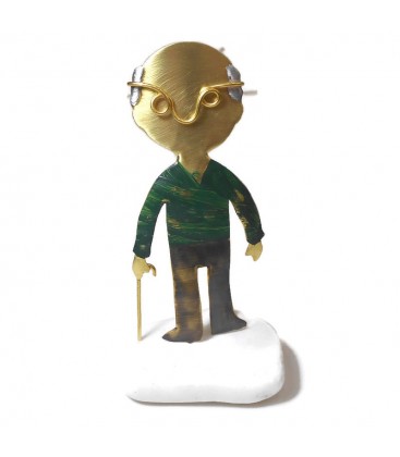 Χειροποίητο διακοσμητικό Παππούς επιτραπέζιο