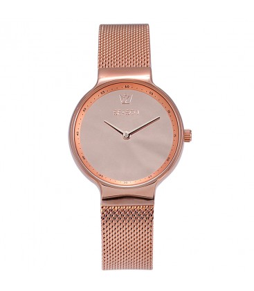 Season Time WATCH Mirror Series Rose Gold Stainless Steel Bracelet 4236-3