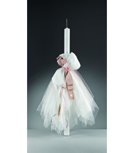 Λαμπάδα βάφτισης για κορίτσι 163