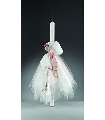 Λαμπάδα βάφτισης για κορίτσι 163