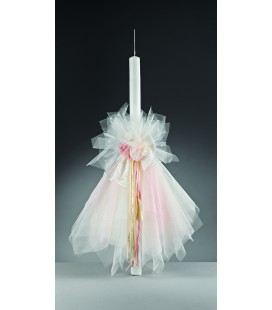 Λαμπάδα βάφτισης για κορίτσι 164