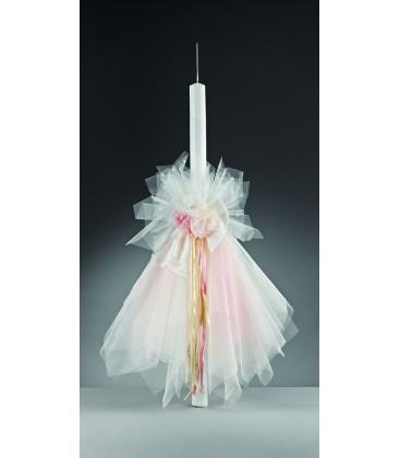 Λαμπάδα βάφτισης για κορίτσι 164