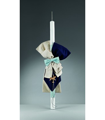 Λαμπάδα βάφτισης καρουζέλ για αγόρι 174