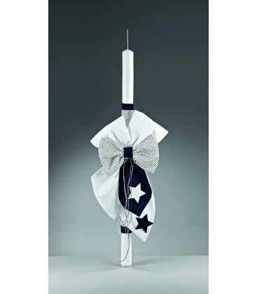 Λαμπάδα βάφτισης αστέρια για αγόρι 178