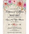 Προσκλητήριο Save the date  Γ1089