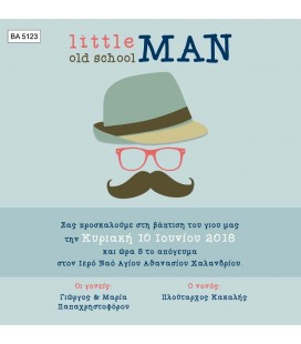 Προσκλητήριο little man  BA5023