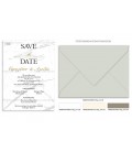 Προσκλητήριο γάμου  Save the date TS166