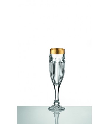 Ποτήρι σαμπάνιας κρυστάλλινο για γάμο 110