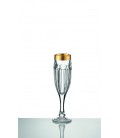 Ποτήρι σαμπάνιας κρυστάλλινο για γάμο 110