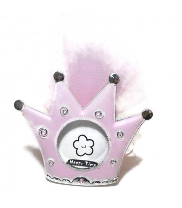 Μπομπονιέρα κορνίζα κορώνα MPOB8685