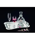 Σετ Γάμου 155 Δίσκος -Καράφα - Ποτήρι