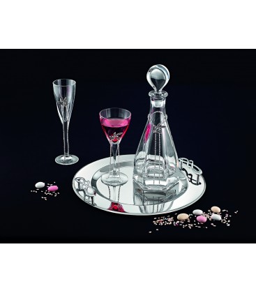 Σετ Γάμου 165 Δίσκος -Καράφα - Ποτήρι
