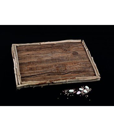 Χειροποίητος δίσκος απο θαλασσόξυλο 730