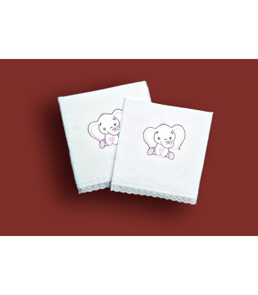 Λαδόπανα ολοκληρωμένο σετ  με ελεφαντάκι 448