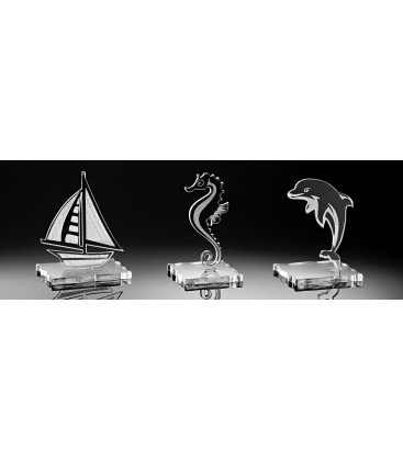 Μπομπονιέρα plexiglass MPOB4479