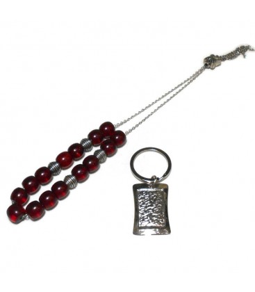 Σετ κομπολόι με μπρελόκ σε κουτί ΟΕΜ 0527