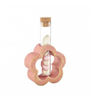 Μπομπονιέρα λουλούδι κεραμική με σωλήνα MPOG46523