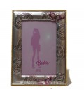 Ασημένια Κορνίζα Barbie με πεταλούδα 6Χ9
