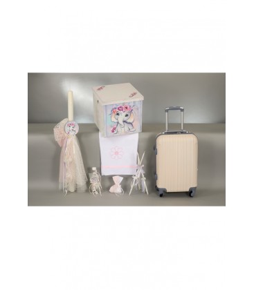 Σετ βάφτισης ελεφαντάκι SETVA019