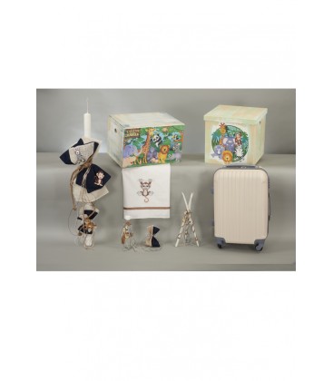 Σετ βάφτισης ζώα της ζούγκλας SETVA025